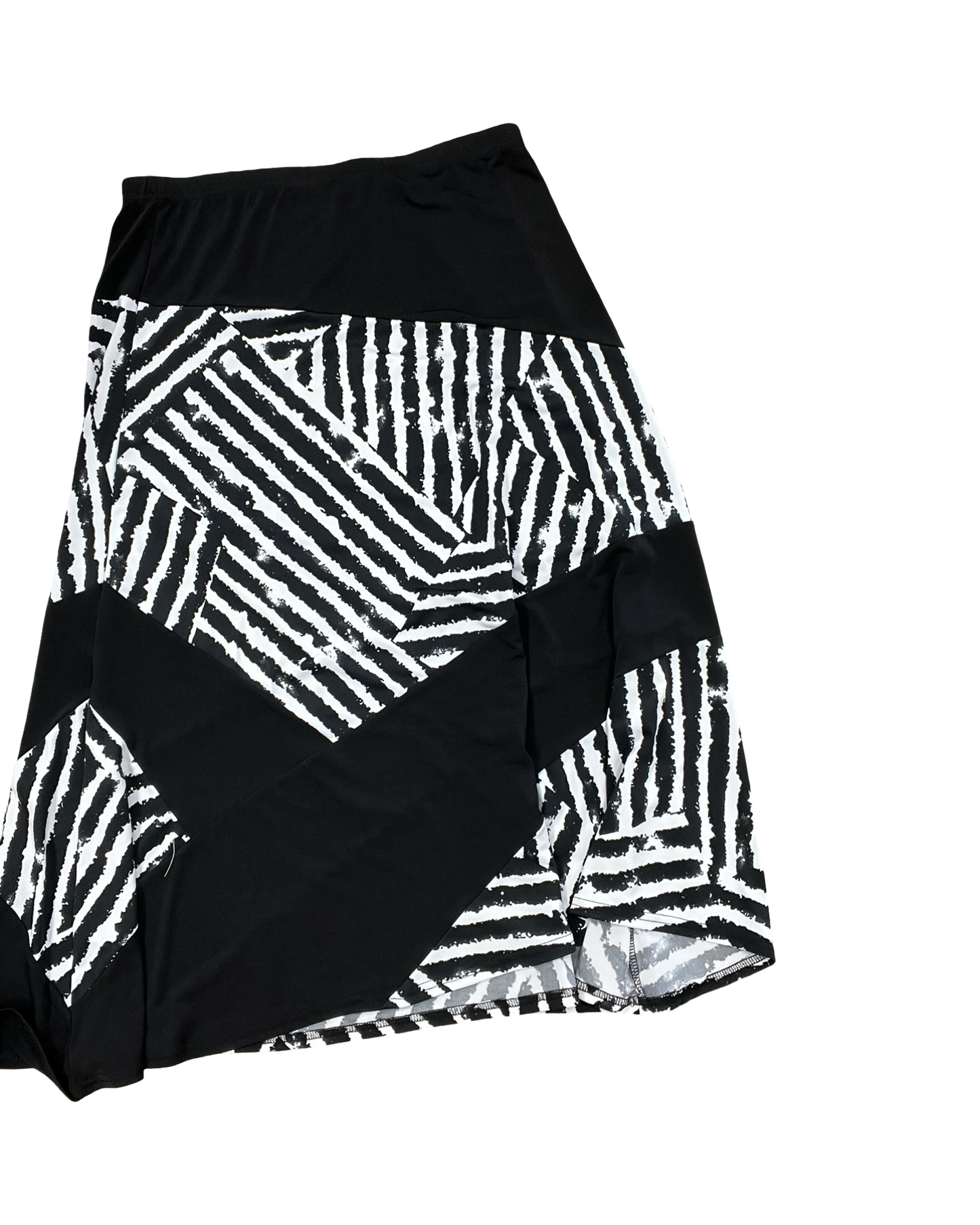 Skirt Maxi By N Touch In Black & White, Size:M