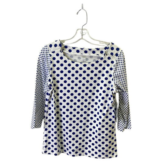 Top 3/4 Sleeve By Thomas&Olivia In White, Size:M