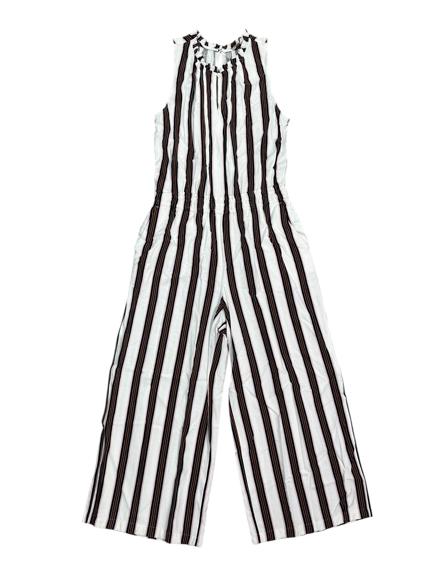 Jumpsuit By Loft In Striped Pattern, Size:Mp