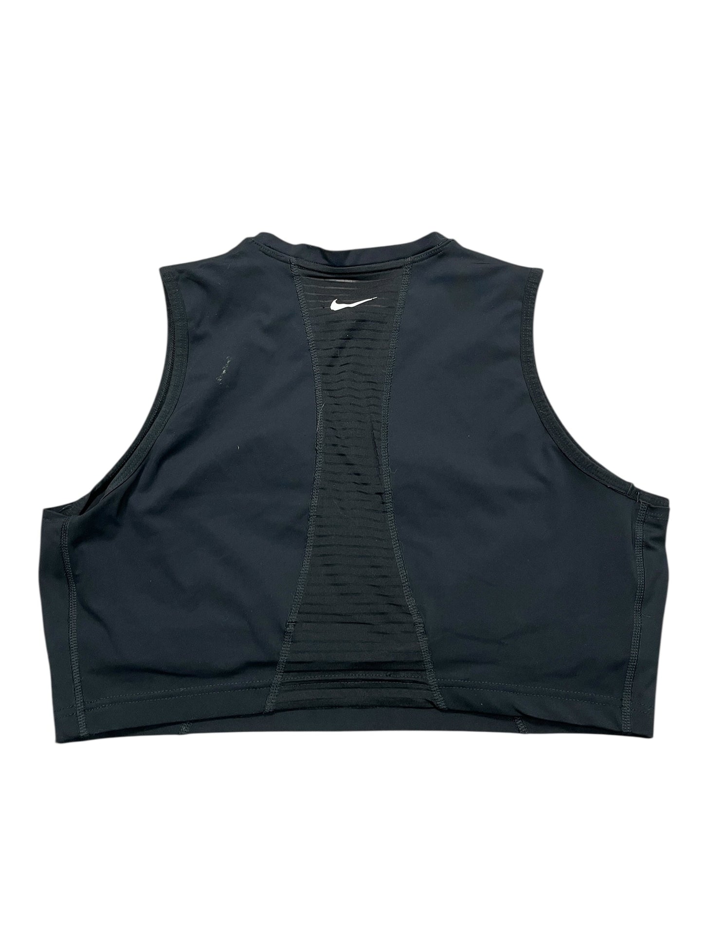 Athletic Tank Top By Nike Apparel In Black, Size:Xl