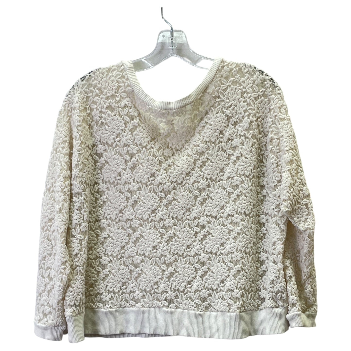 Top Ls By Free People In Ivory, Size:S