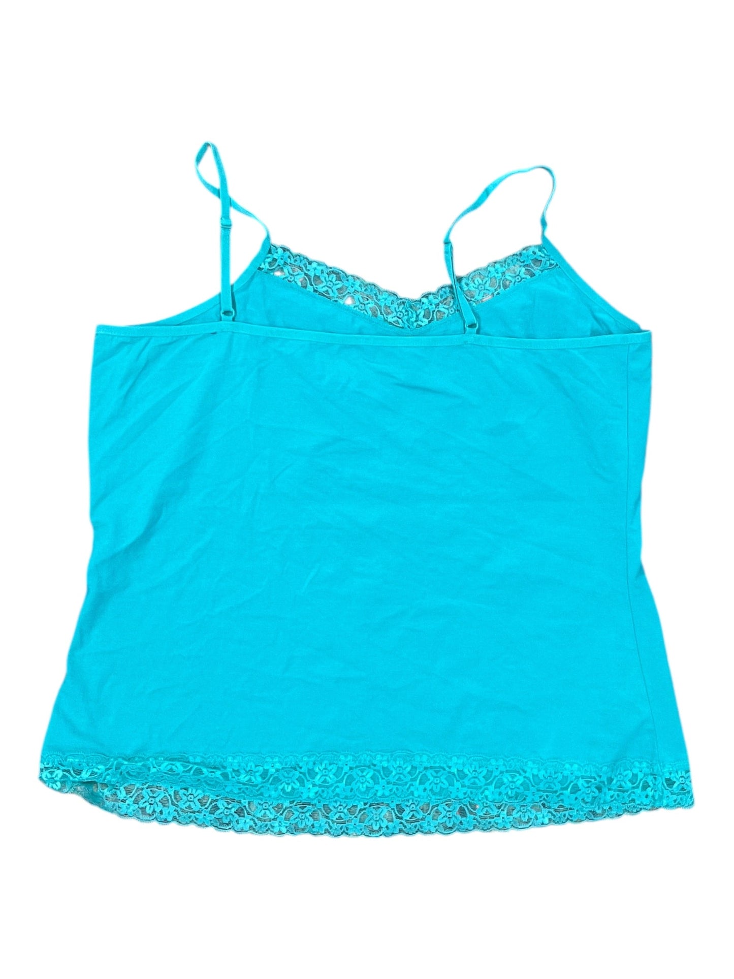 Top Cami By Christopher And Banks In Teal, Size:Xl