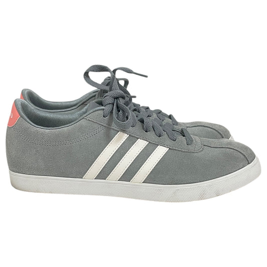Shoes Athletic By Adidas In Grey, Size:8.5