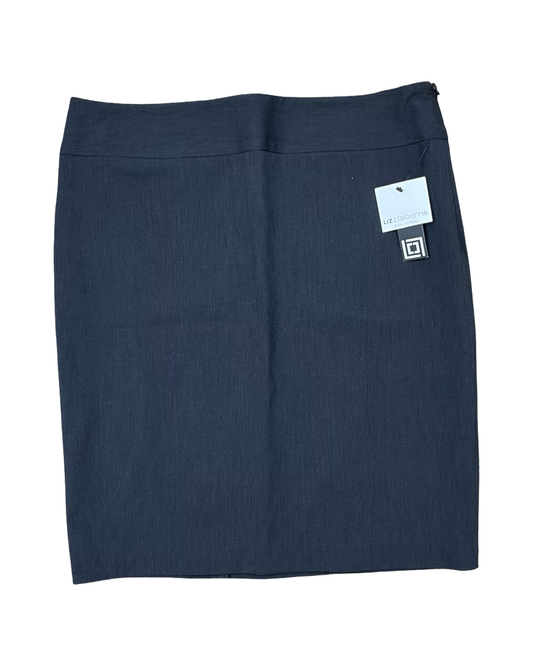 Skirt Mini & Short By Liz Claiborne In Grey, Size:L