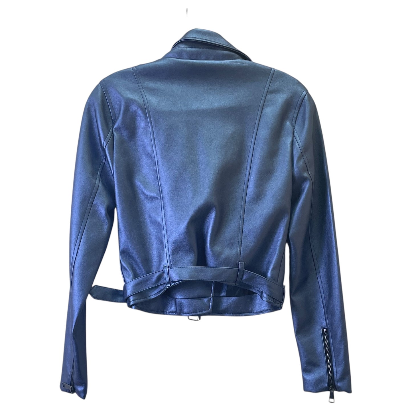Jacket Moto By Romeo And Juliet In Blue, Size:S