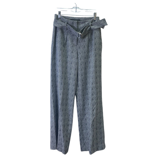 Pants Wide Leg By White House Black Market In Black & White, Size:0