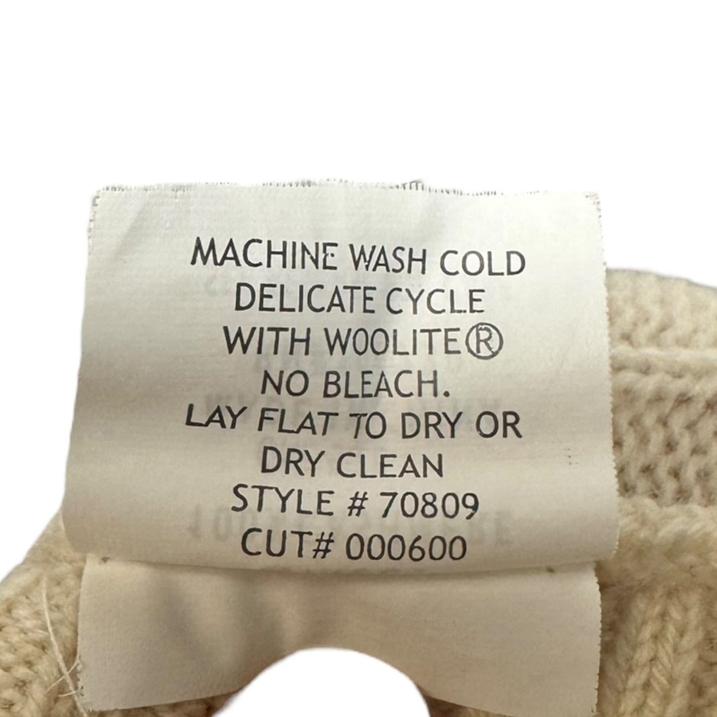 Cashmere Poncho By Vince In Cream, Size: Osfm, estimated small