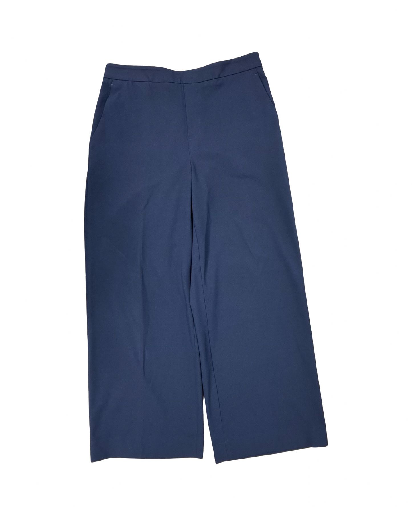 Pants Wide Leg By Banana Republic In Navy, Size:12