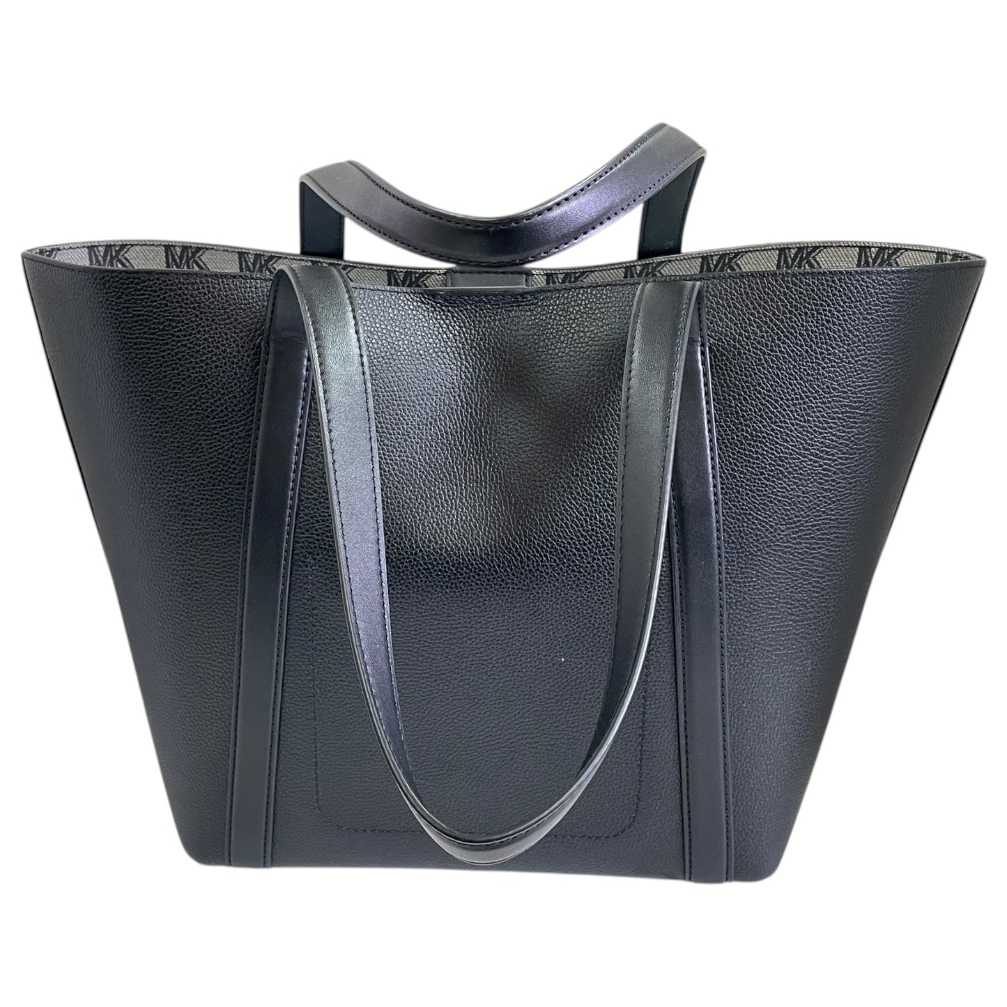 Tote Designer By Michael Kors In Black, Size:Large