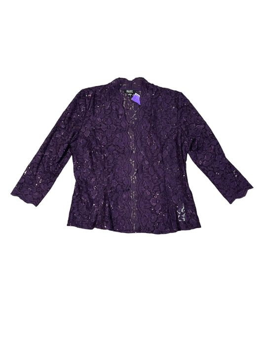 Cardigan By Cmb In Purple, Size:S