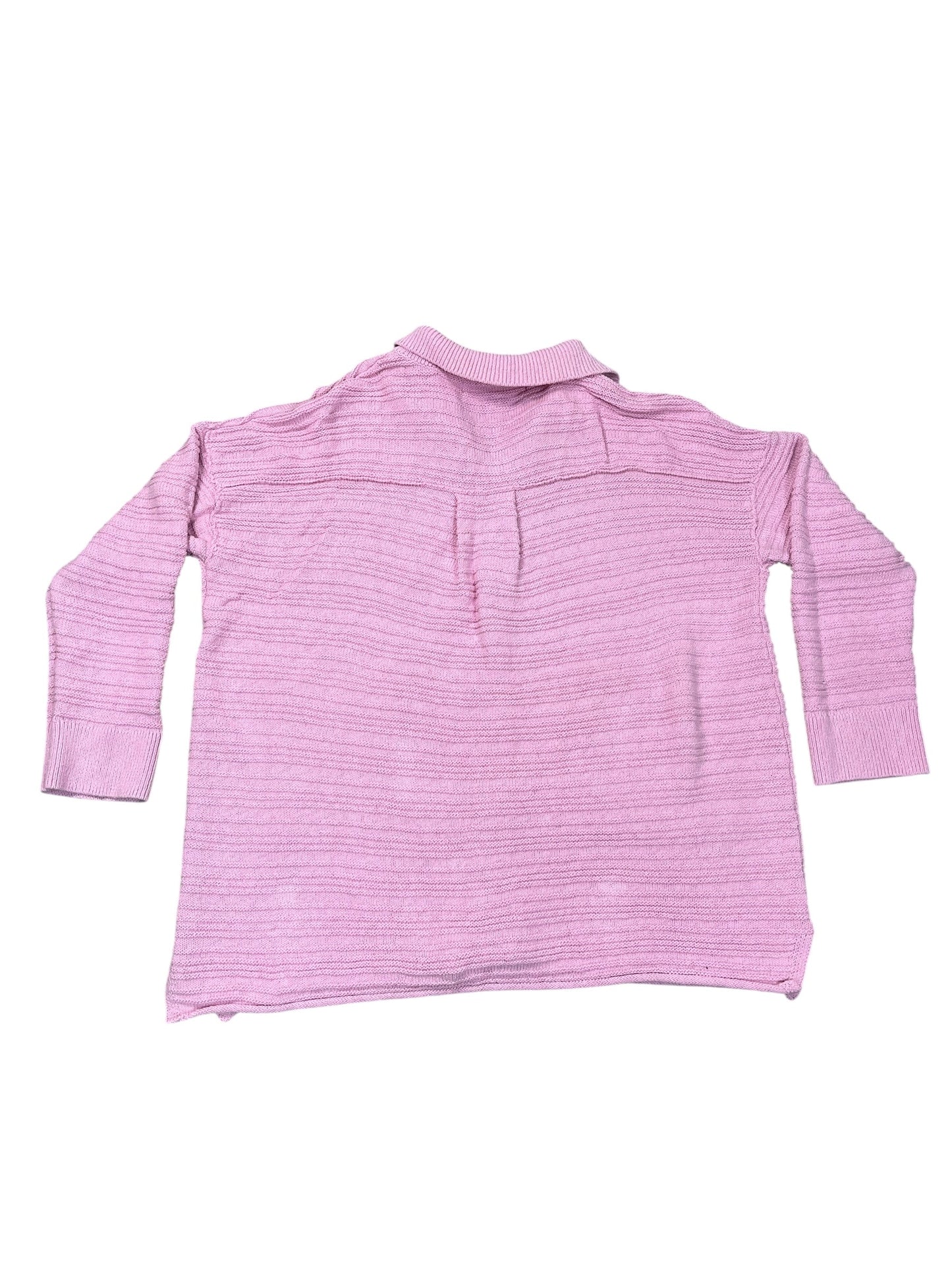 Cardigan By Free People In Purple, Size:M