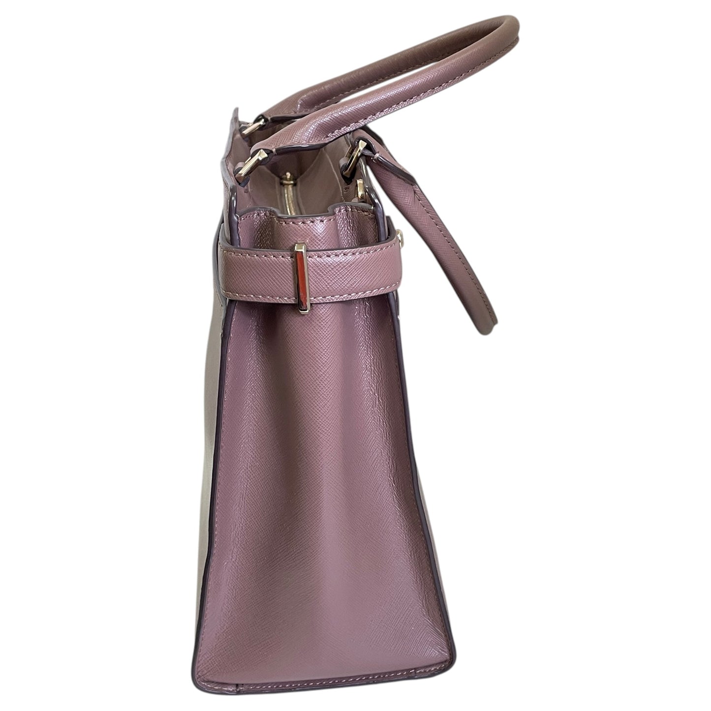 Tote Designer By Kate Spade In Taupe, Size:Large