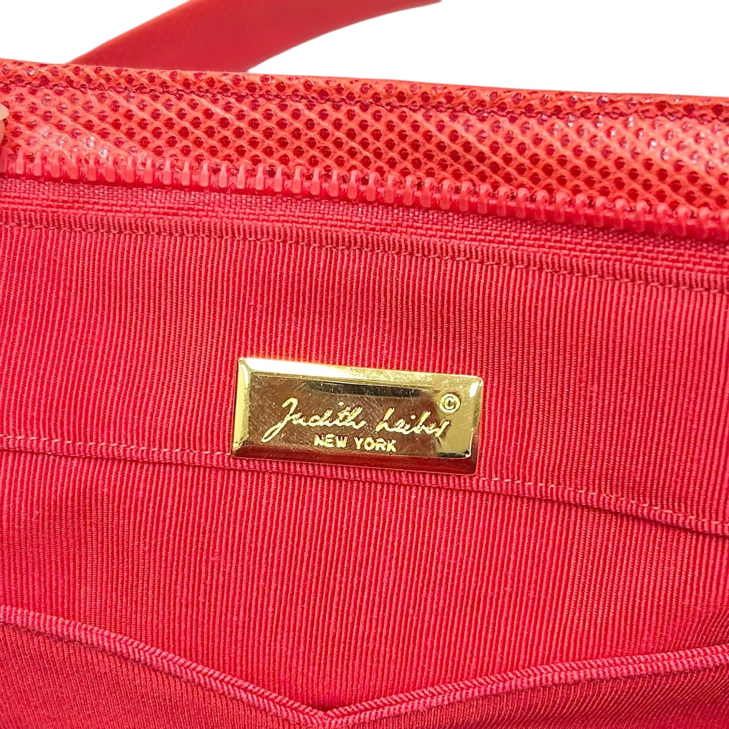 Handbag Luxury Designer By Judith Leiber, Size: Medium