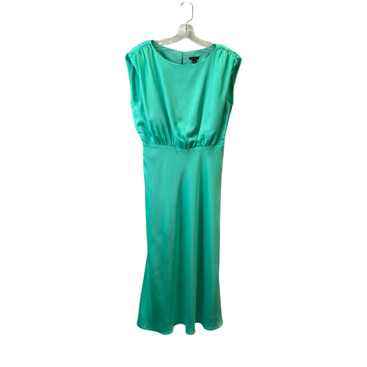 Dress Casual Maxi By Ann Taylor In Aqua, Size:S
