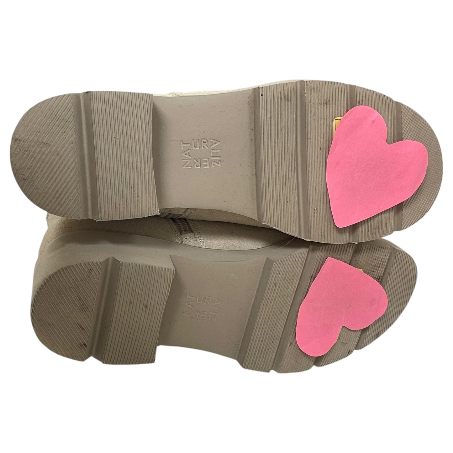 Boots Ankle Heels By Naturalizer In Tan, Size:7