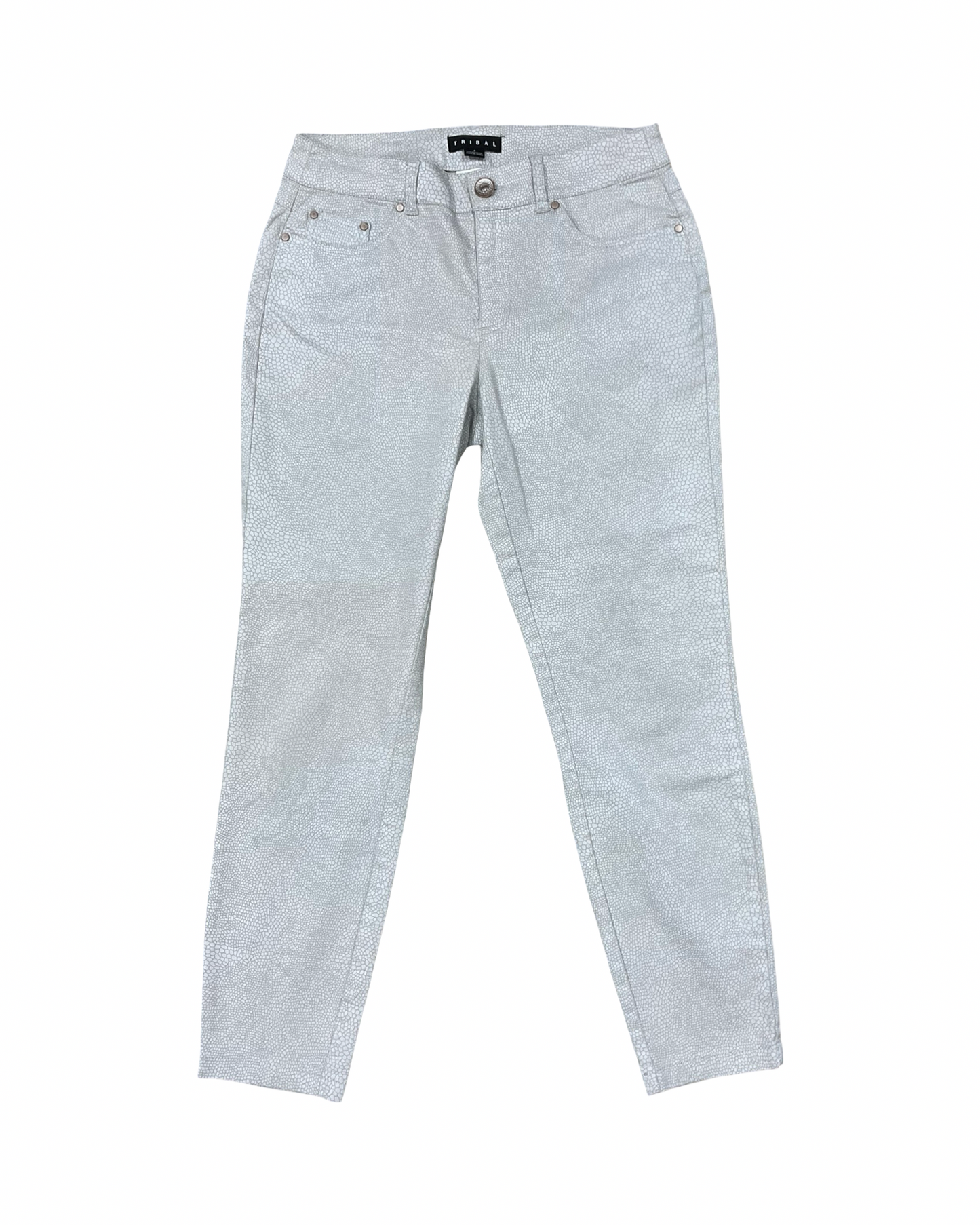 Pants Dress By Tribal In Grey, Size:6