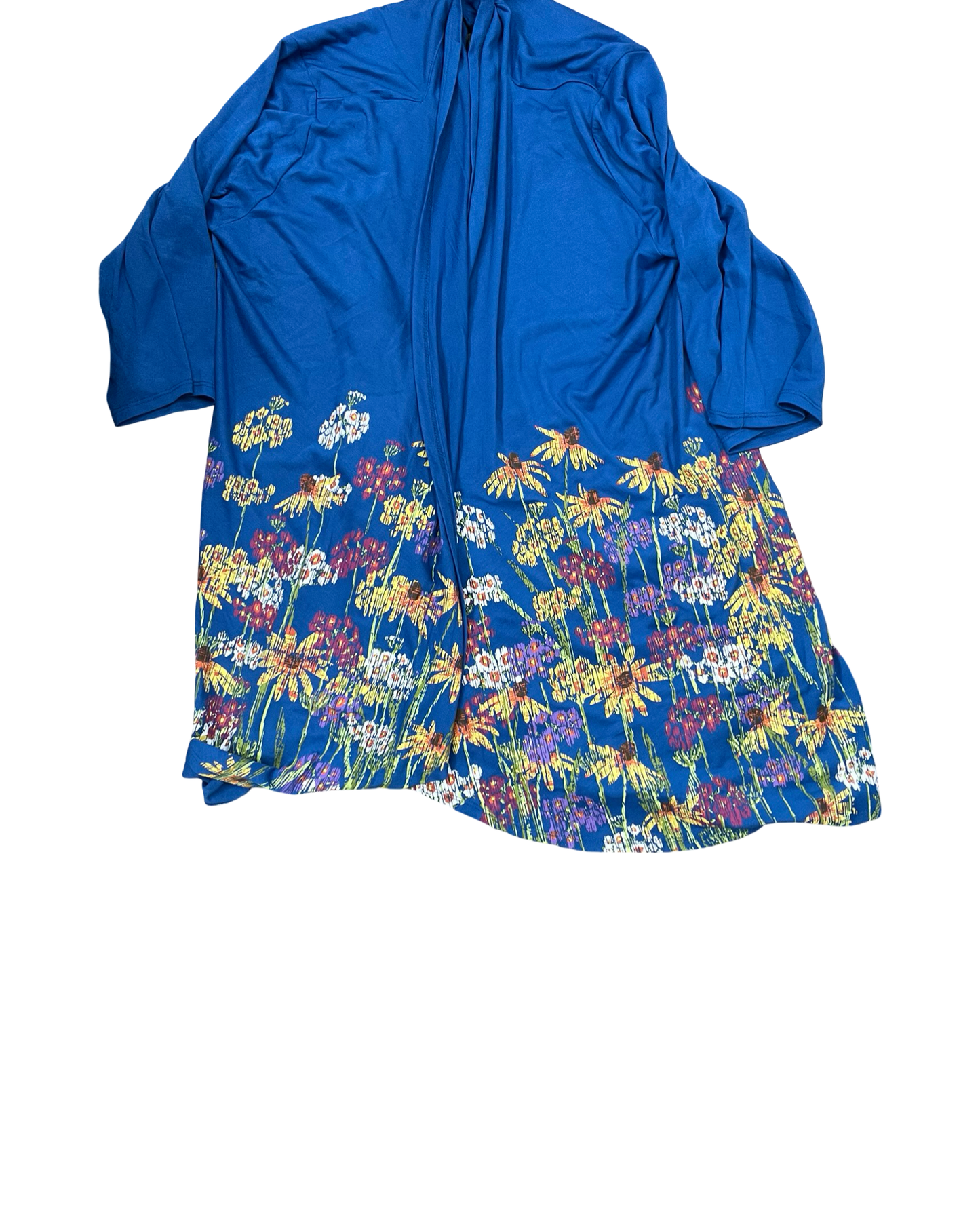 Cardigan By Clothes Mentor In Blue, Size:Xl