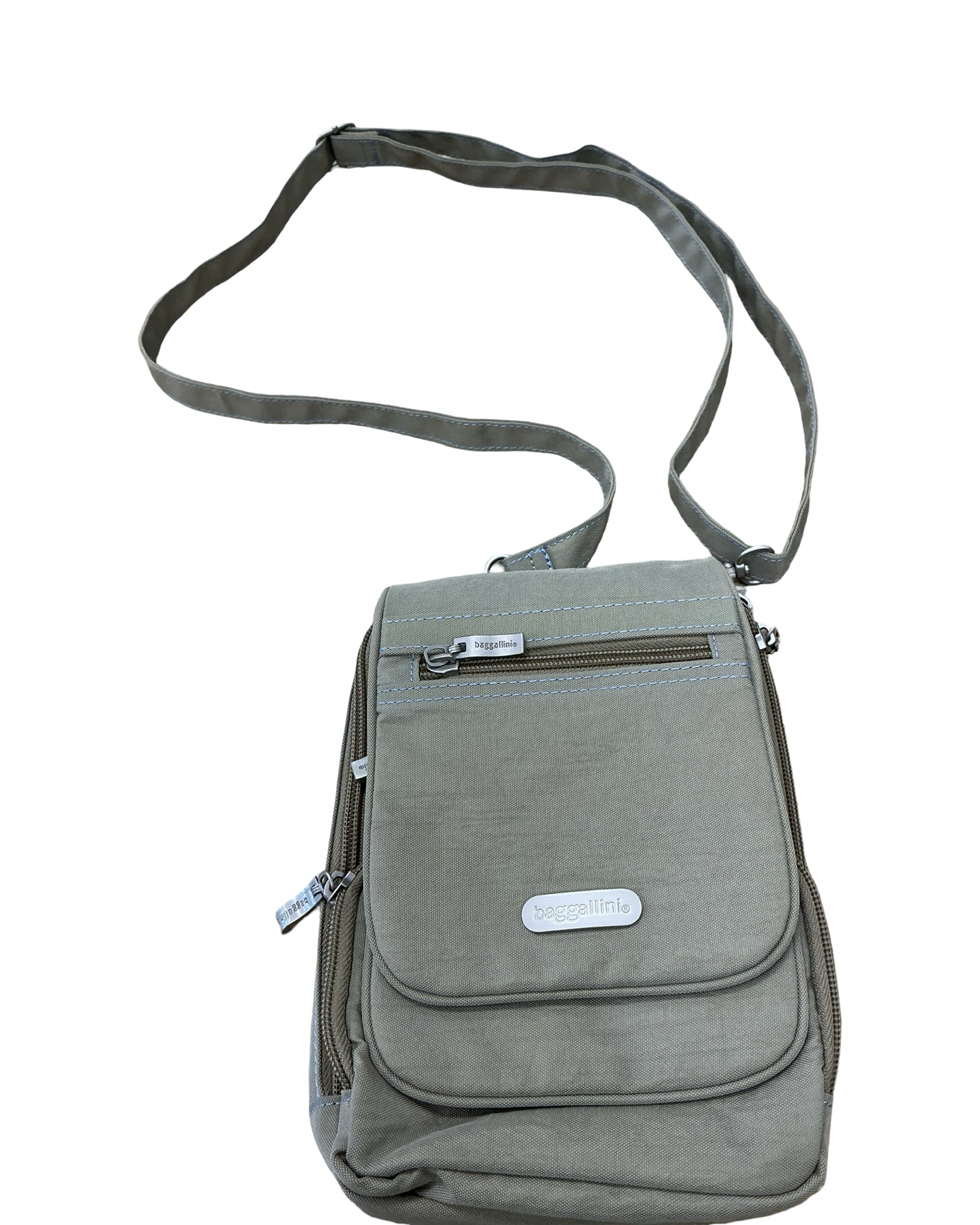 Crossbody By Baggallini In Tan, Size:Medium