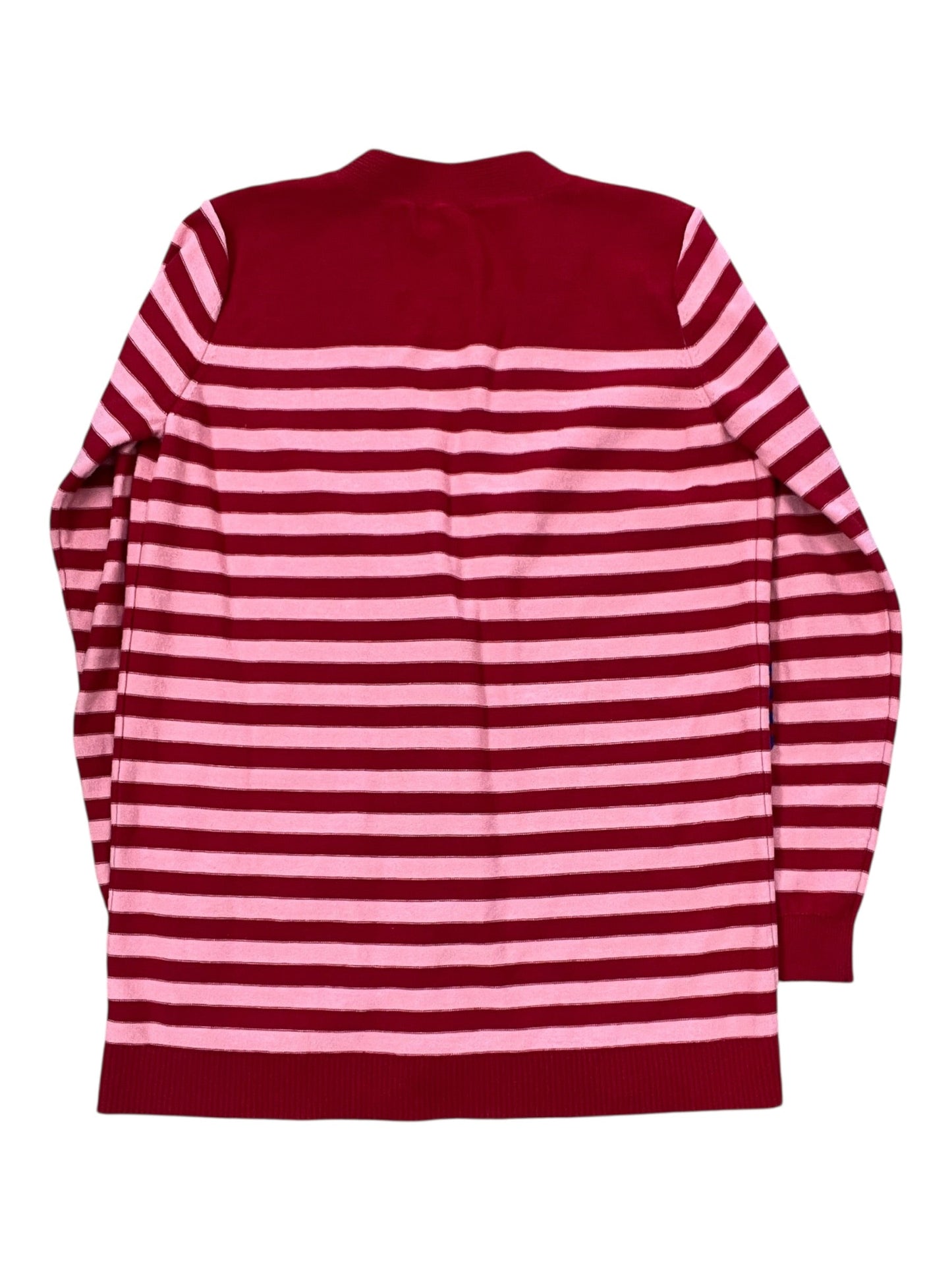 Cardigan By Cabi In Pink & Red, Size:S
