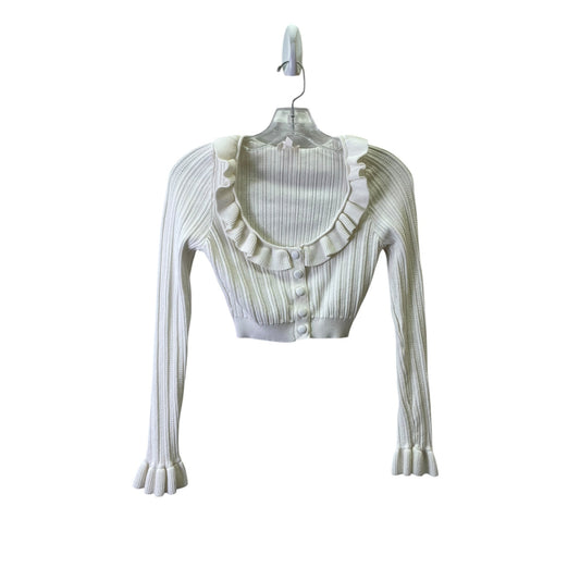 Sweater By For Love & Lemons In White, Size:Xs