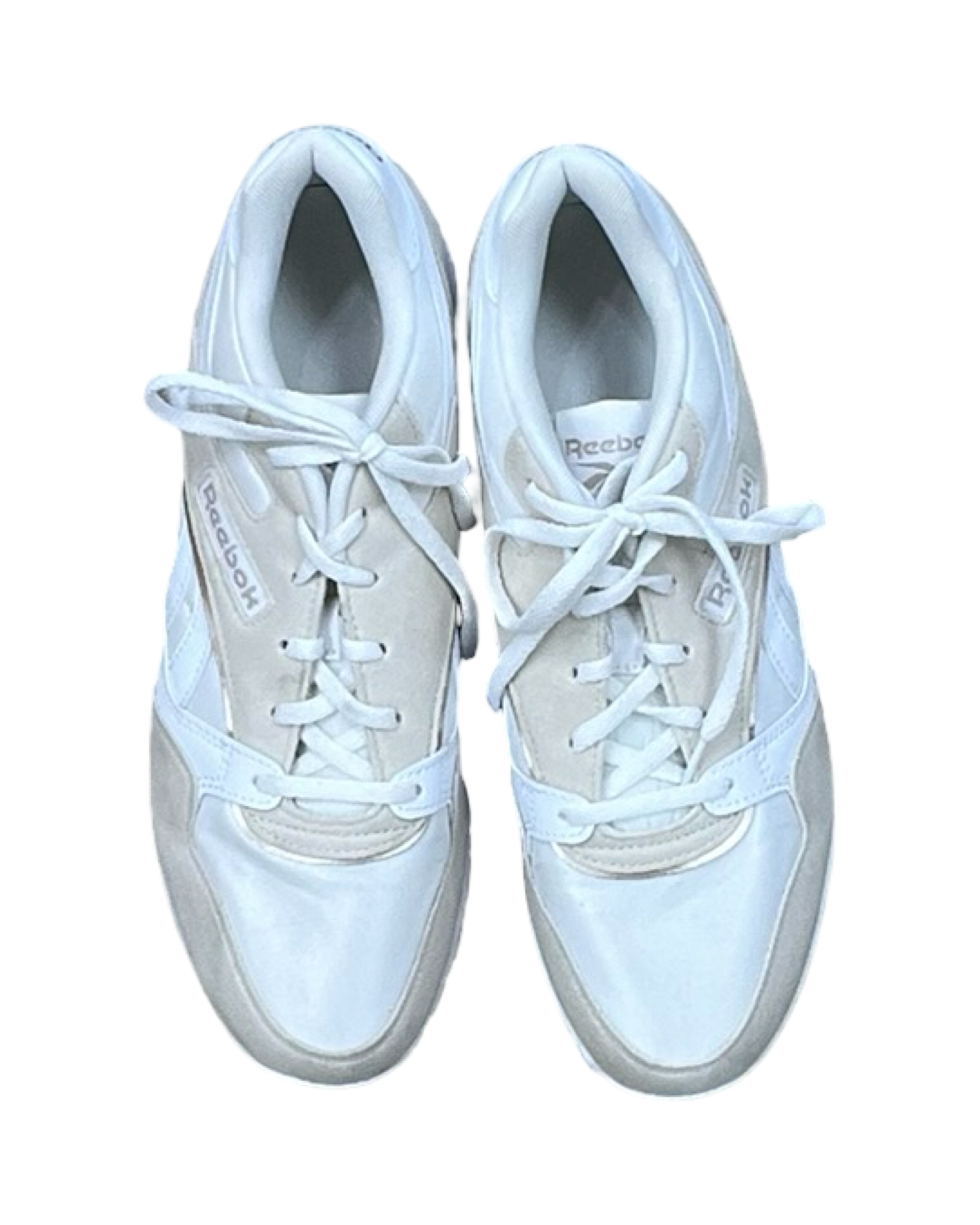 Shoes Athletic By Reebok In Tan & White, Size:10