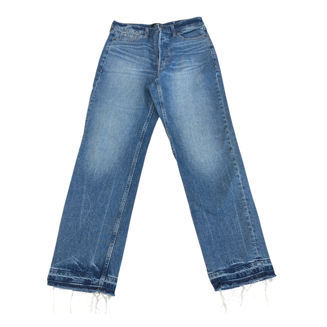 Jeans Straight By Banana Republic In Blue Denim, Size:10