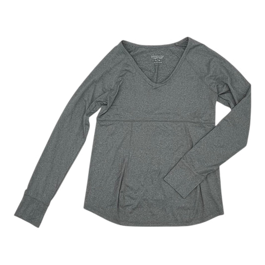 MAT ATHLETIC TOP LS by BE MATERNITY In GREY, Size: L
