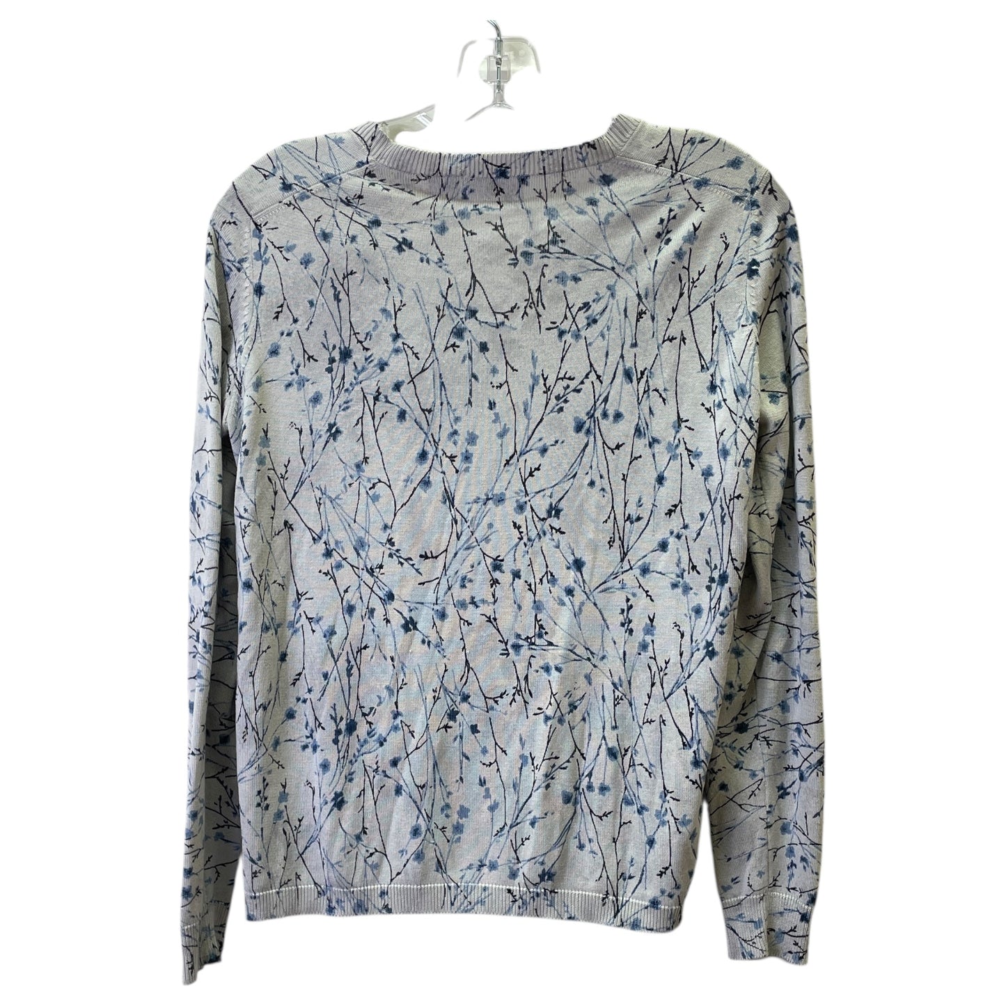 Sweater By Liz Claiborne In Blue, Size:M