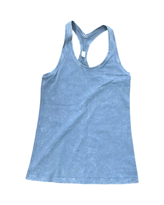 Athletic Tank Top By Lululemon In Blue, Size:M