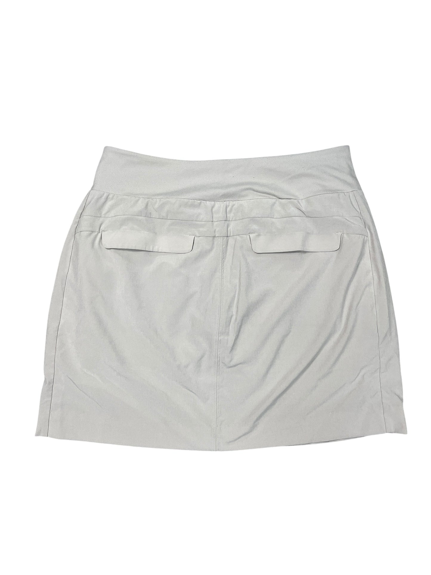 Athletic Skort By Athleta In Tan, Size:S