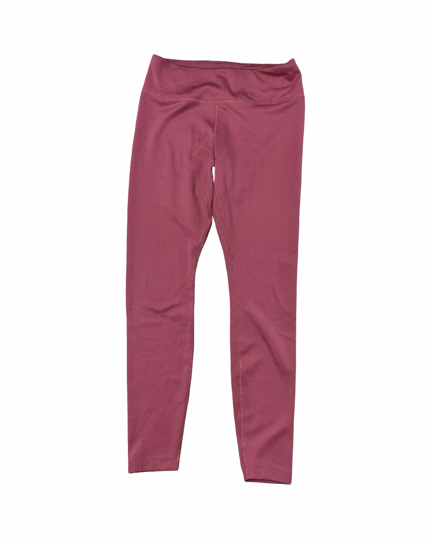 Athletic Leggings By Nike In Red, Size:M