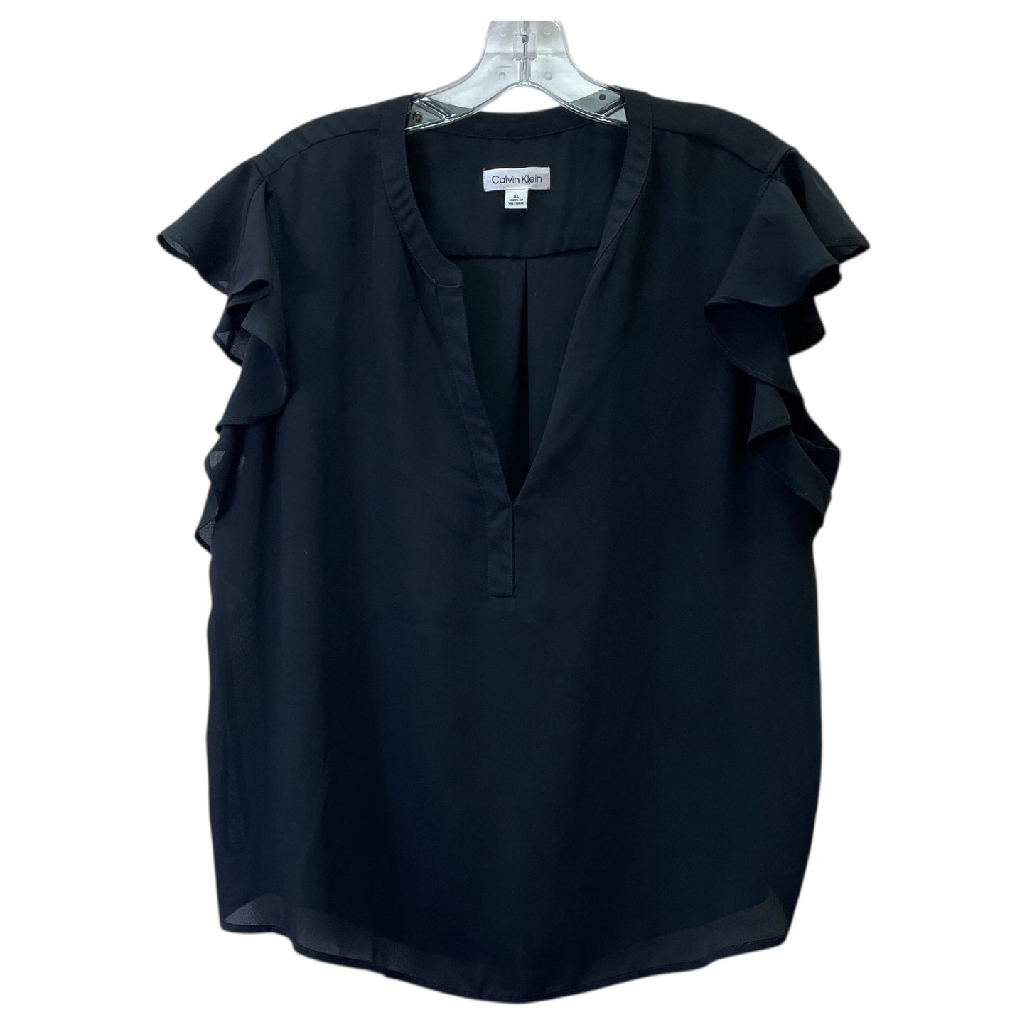 Top Sleeveless By Cme In Black, Size:L