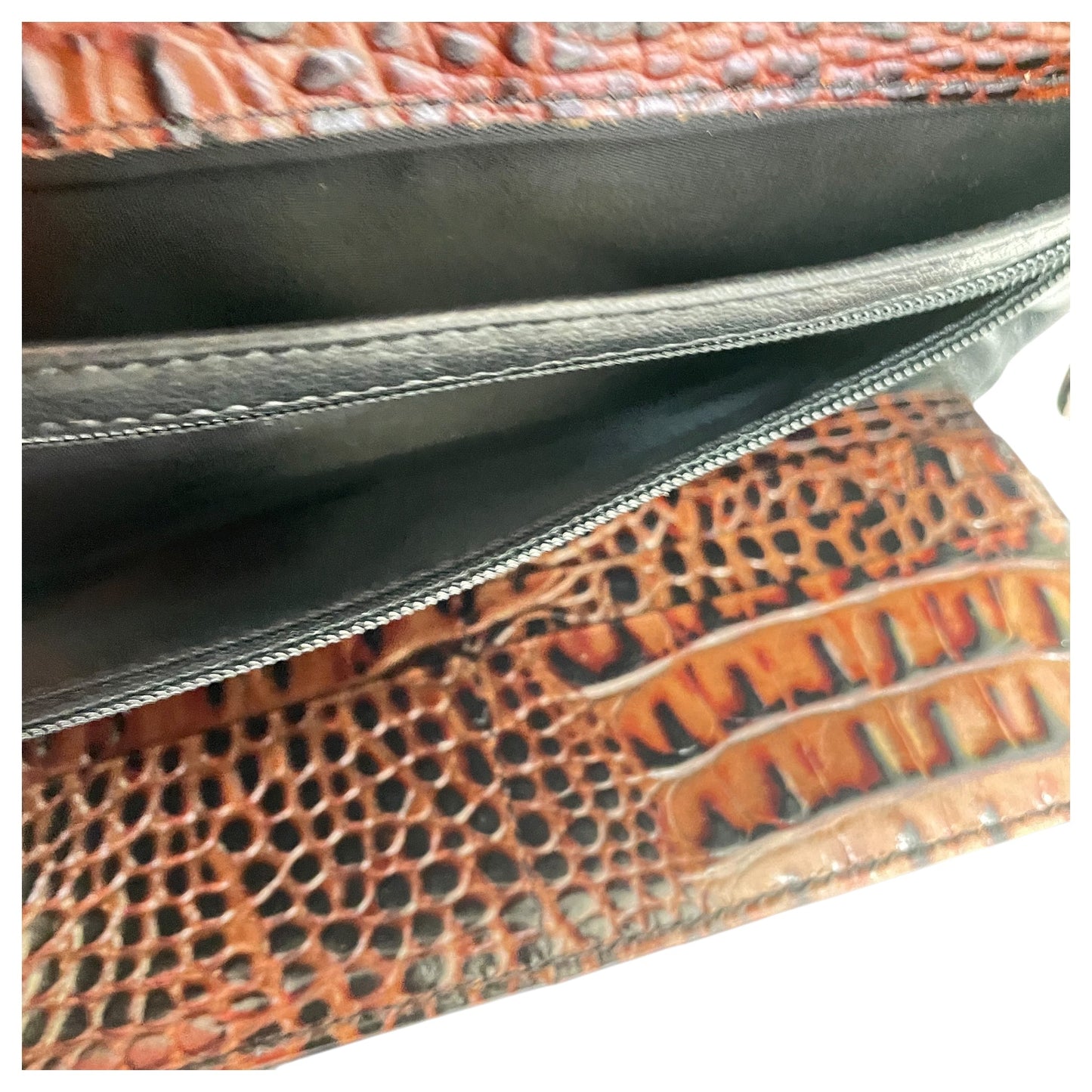 Crossbody Designer By Brahmin In Black, Size:Small