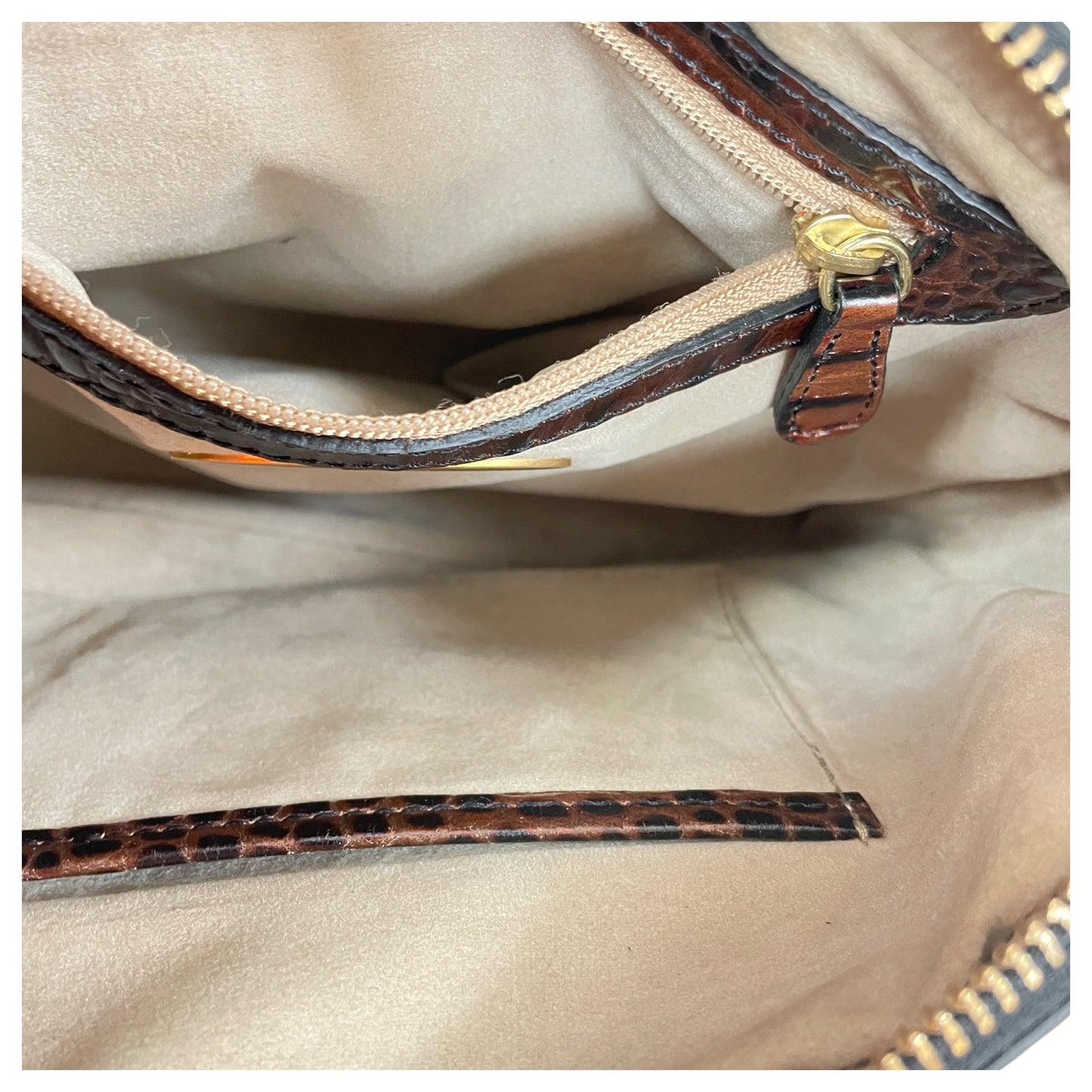 Crossbody Designer By Brahmin In Black, Size:Small