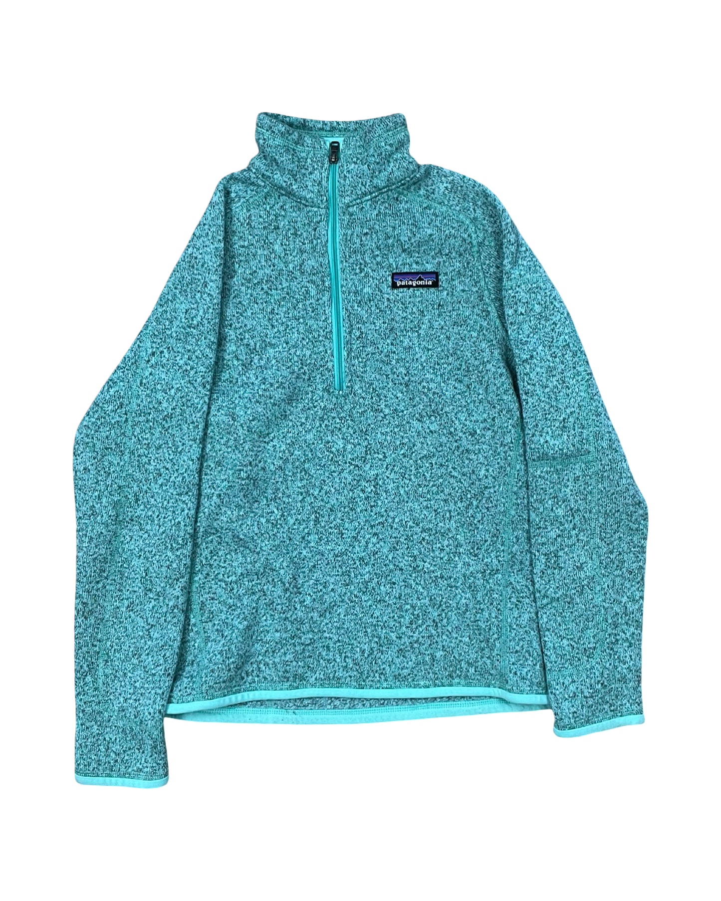 Sweatshirt Collar By Patagonia In Green, Size:S