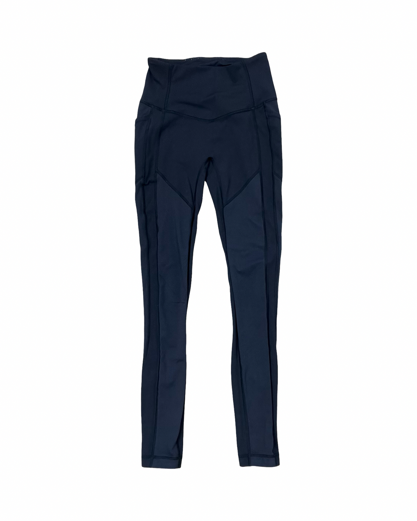 Athletic Leggings By Lululemon In Black, Size:4