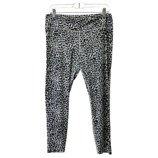 Athletic Leggings By Outdoor Voices In Black & White, Size:Xl