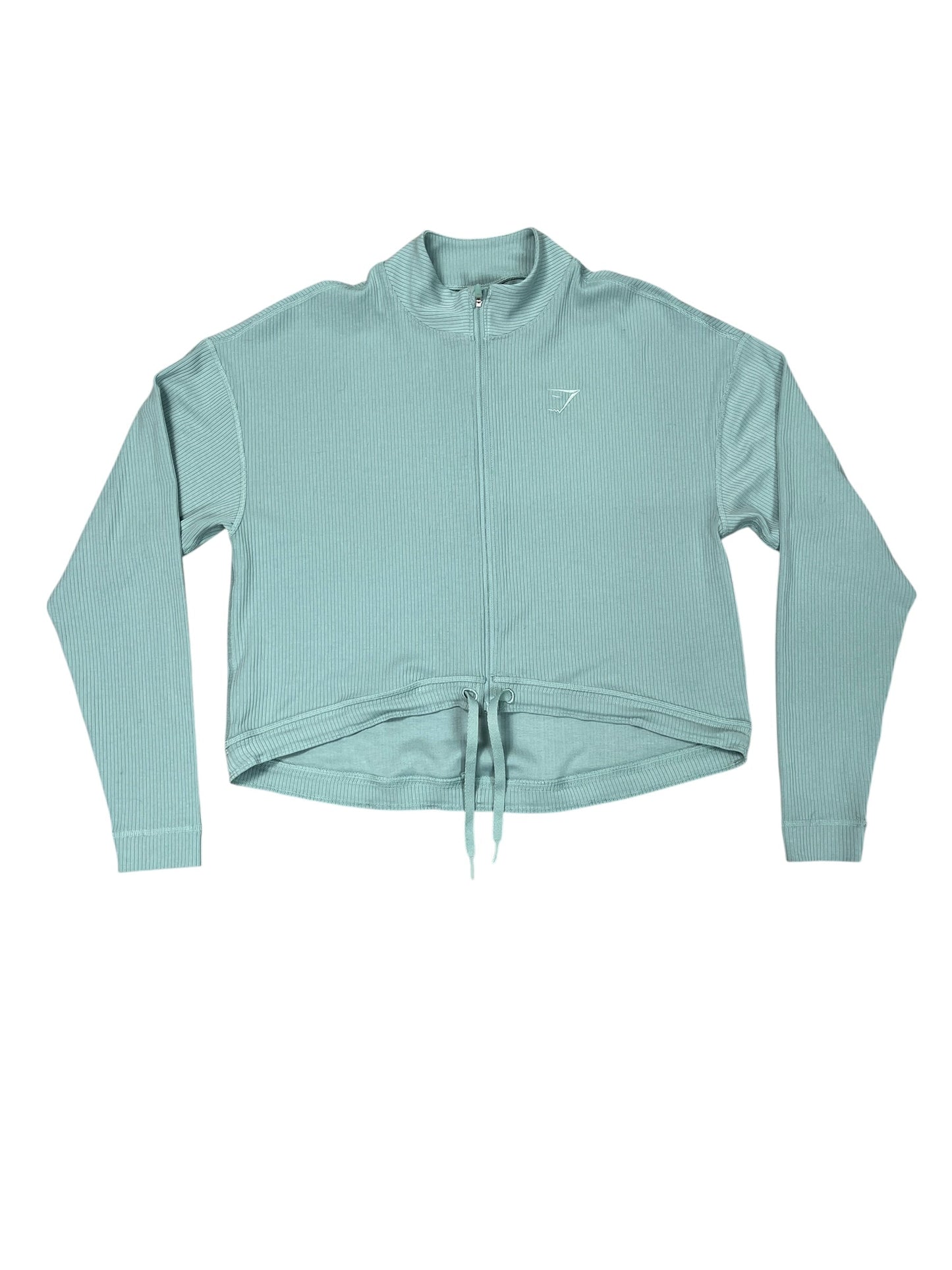 Athletic Jacket By Gym Shark In Green, Size:Xs