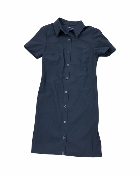Dress Work By Lands End In Black, Size:S
