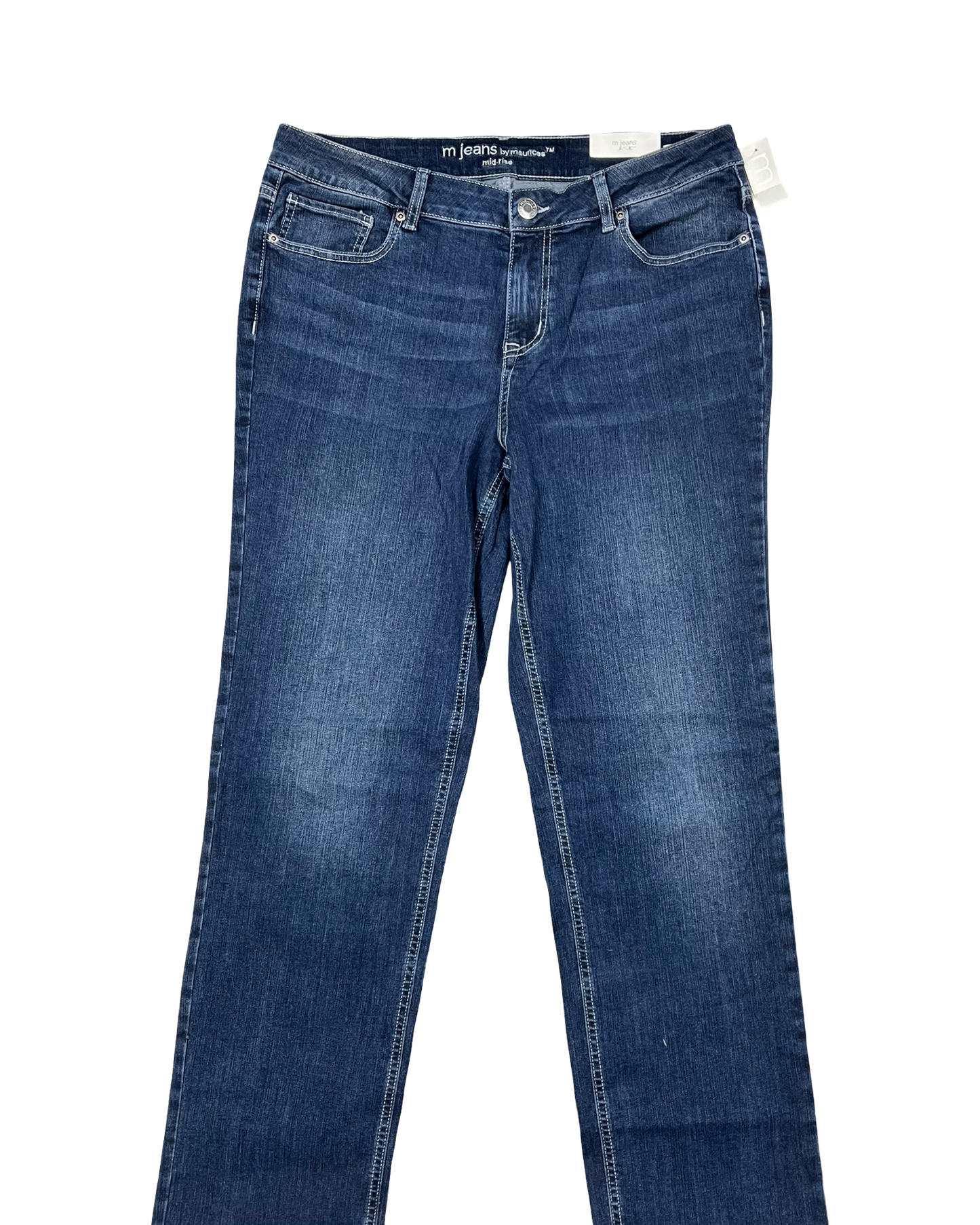 Jeans Straight By Maurices In Blue Denim, Size:16