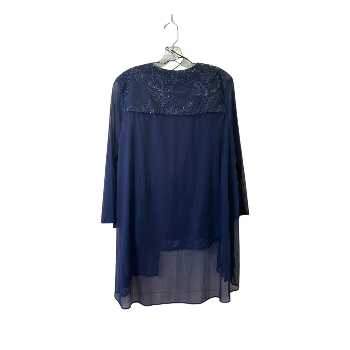 Pants Set 2Pc By R And M Richards In Blue, Size:Xl