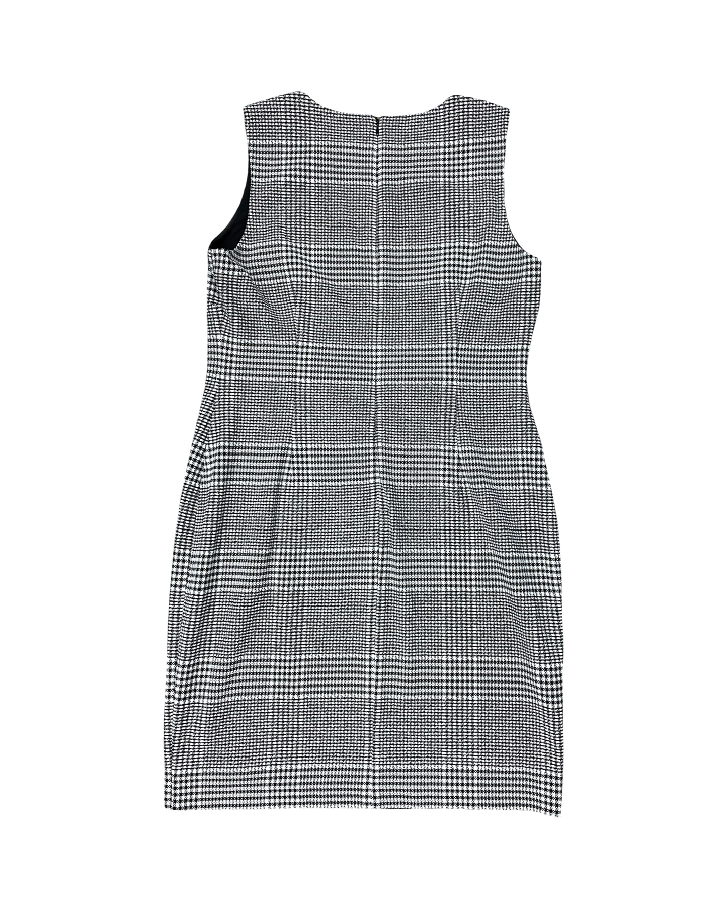 Dress Work By Calvin Klein In Black & White, Size:L