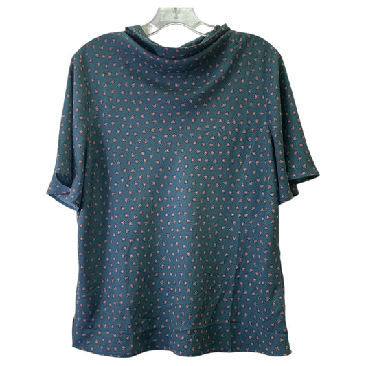 Top Ss By Ann Taylor In Blue & Orange, Size:M