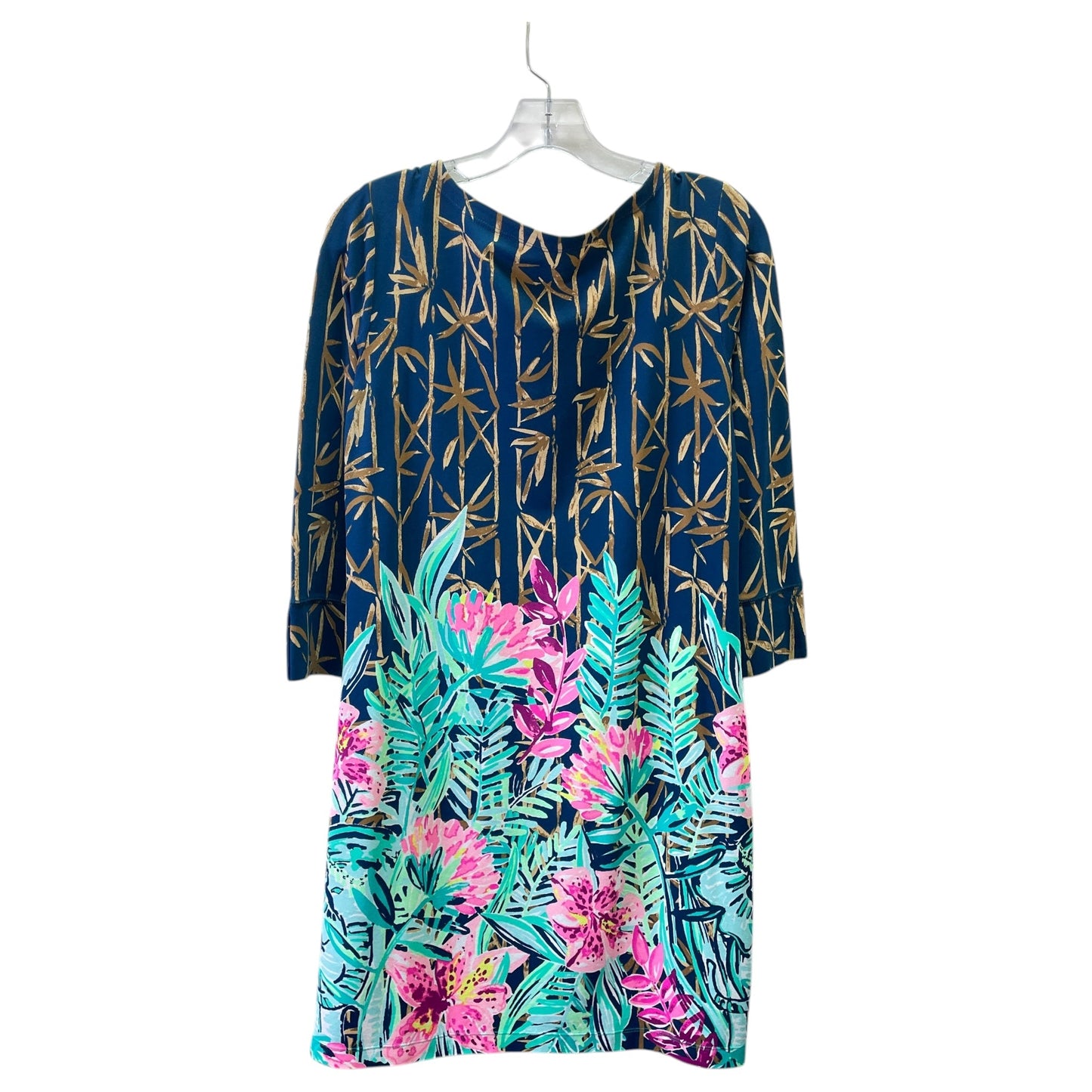 Dress Designer By Lilly Pulitzer In Blue, Size:M