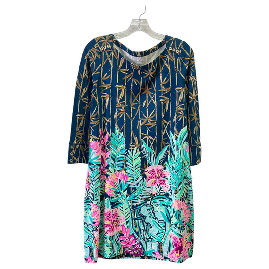 Dress Designer By Lilly Pulitzer In Blue, Size:M