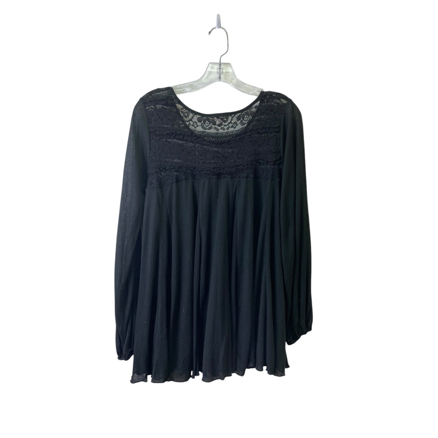 Top Ls By Easel In Black, Size:M