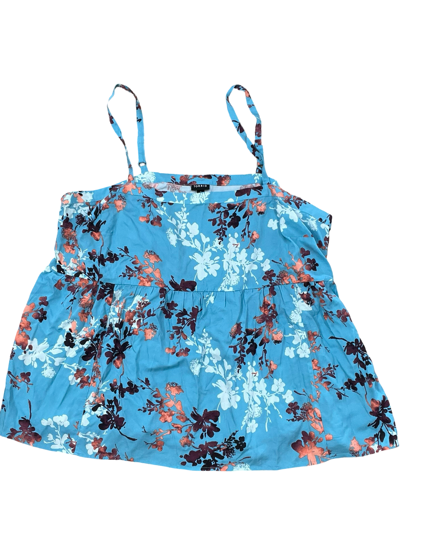 Top Cami By Torrid In Blue, Size:3X