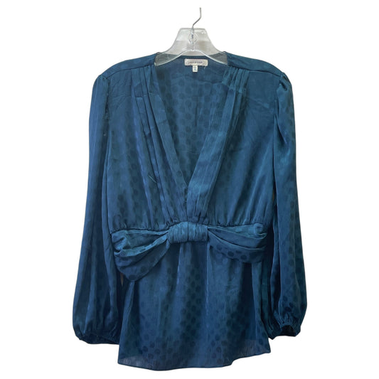 Top Ls By Max Studio In Blue, Size:L