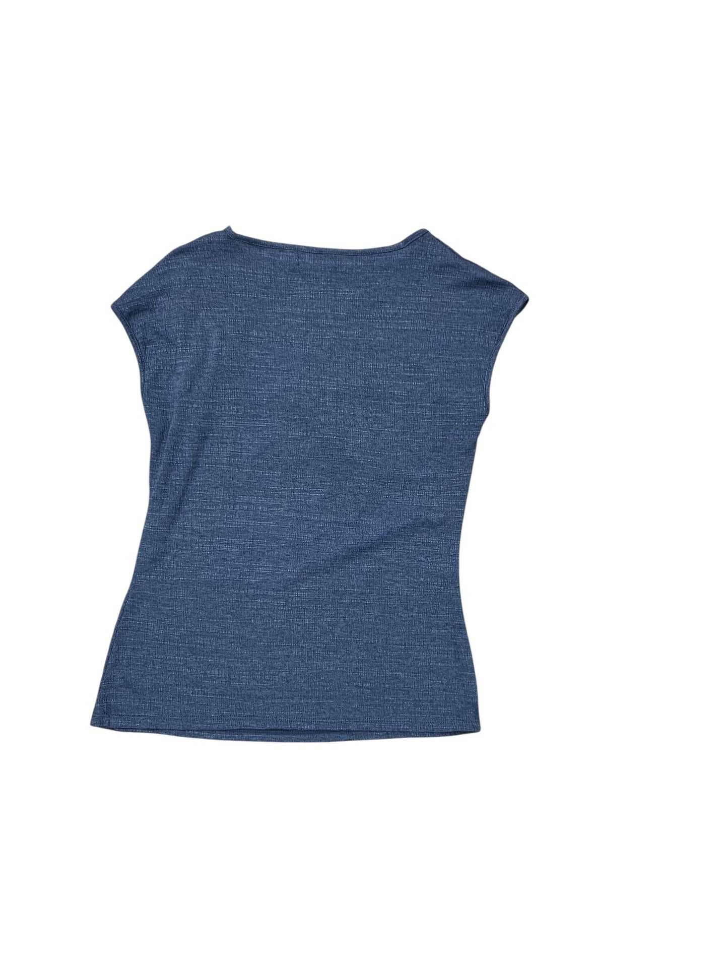 Top Sleeveless By Max Studio In Blue, Size:Xs