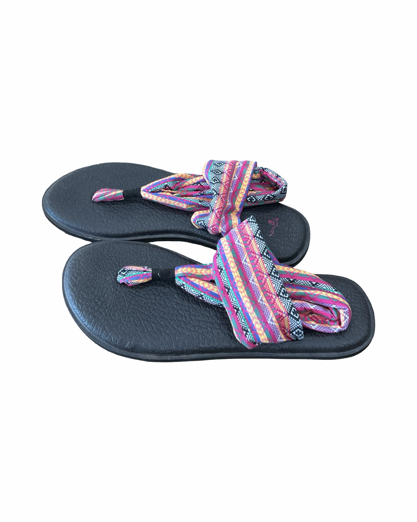 Sandals Flats By Sanuk In Multi, Size:10